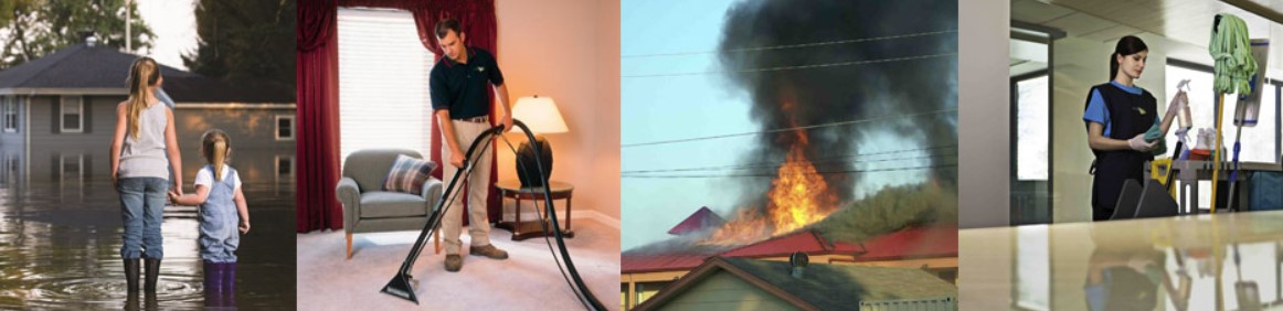 water/fire disasters and cleanup